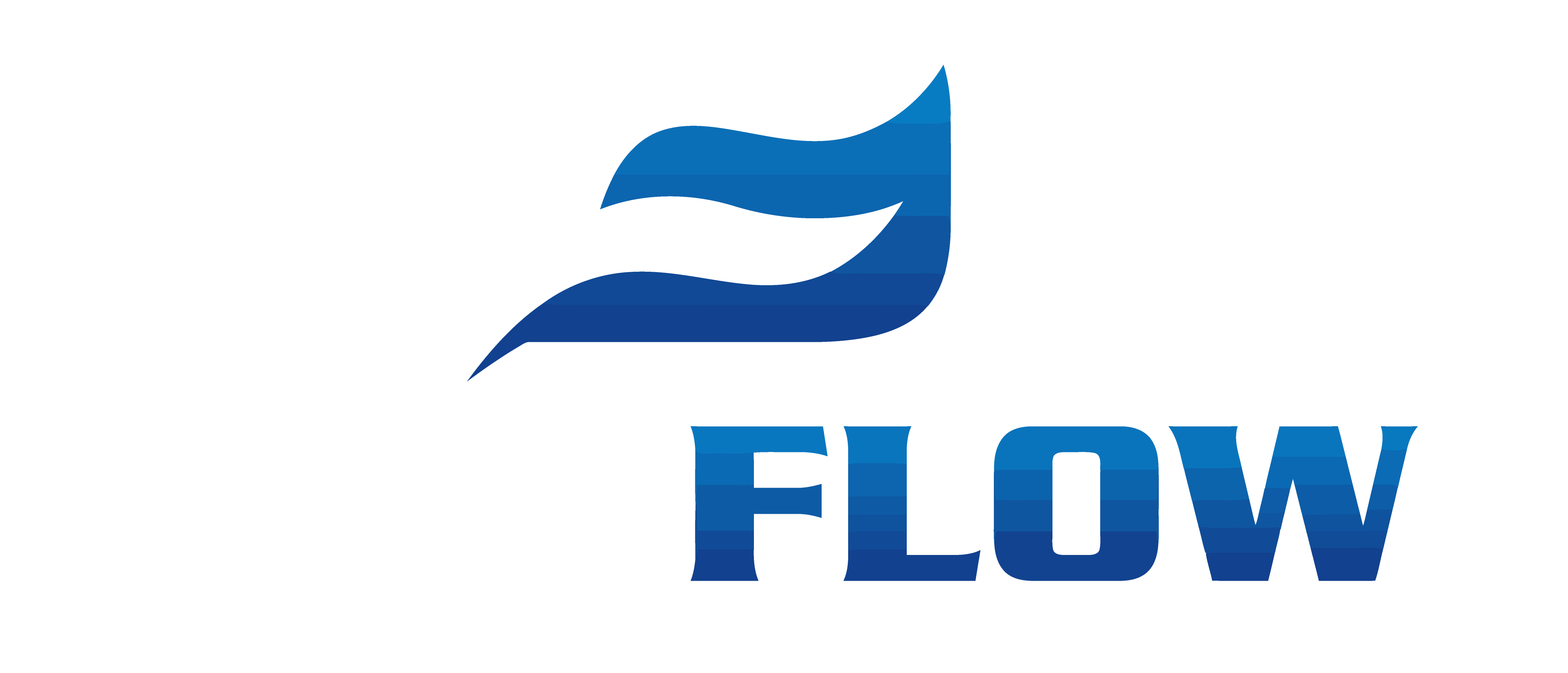 DuctFlow Logo PNG White